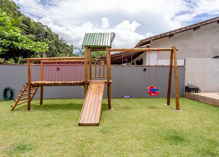Casa Em Paraty Com 4 Suites, Piscina E Churrasqueira Proximo Praias