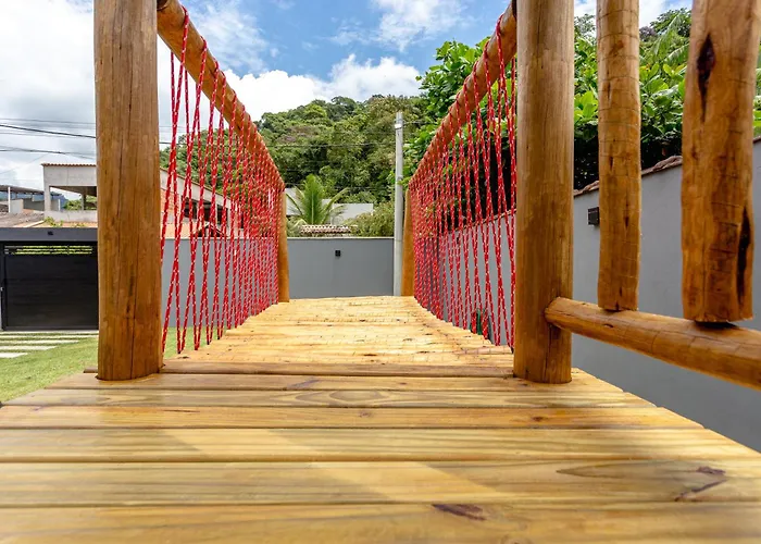 Casa Em Paraty Com 4 Suites, Piscina E Churrasqueira Proximo Praias
